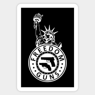 Guns Freedom Sticker